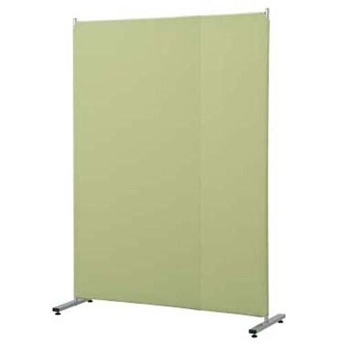 ナカバヤシ 簡易パーティション ライトグリーン