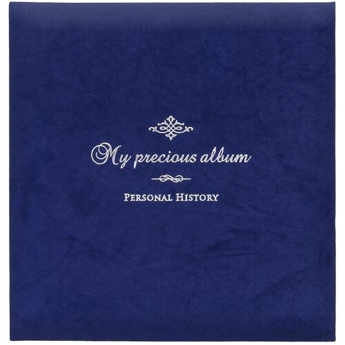 ナカバヤシ 自分史 マイプレシャスアルバム 紺