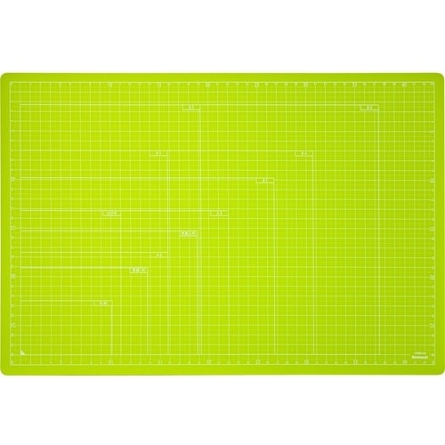 ナカバヤシ 折りたたみカッティングマットA3 グリ