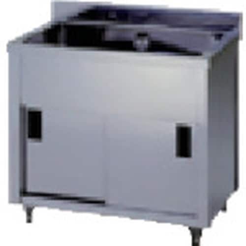 アズマ 一槽キャビネットシンク 1800×600×