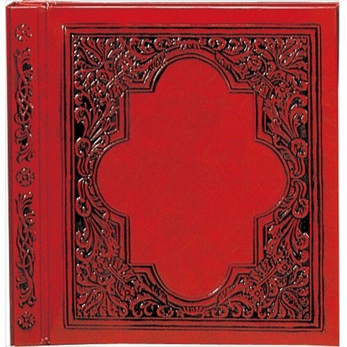 ナカバヤシ フエルアルバム Lサイズ グレ−ス 赤