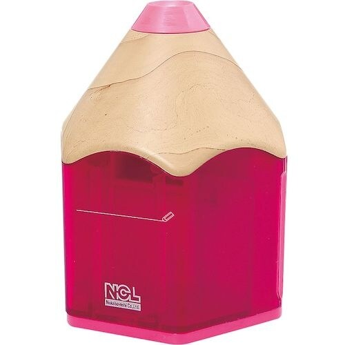 ナカバヤシ 電動削り鉛筆タイプ/ピンク