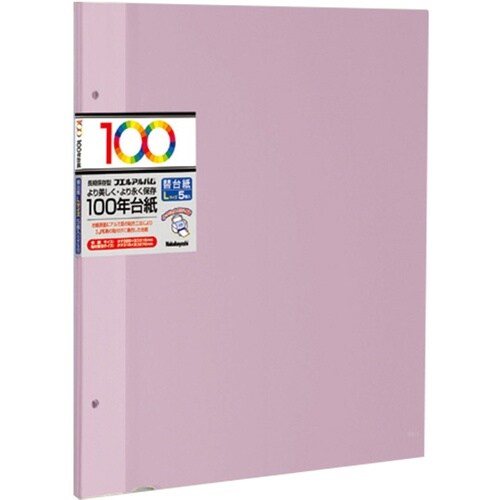 ナカバヤシ 100年台紙フリー替台紙 ビス式用 L