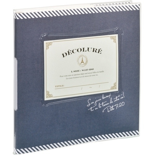 ナカバヤシ かけるーの台紙アルバムデコルーレ/M/