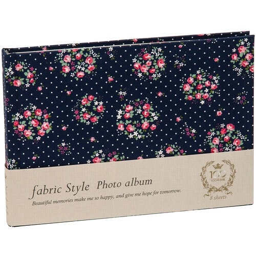 ナカバヤシ 100年台紙アルバム B6 ラブリーフ