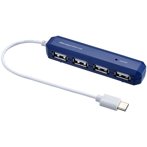 ナカバヤシ USB2.0/Type−C/4ポートハ