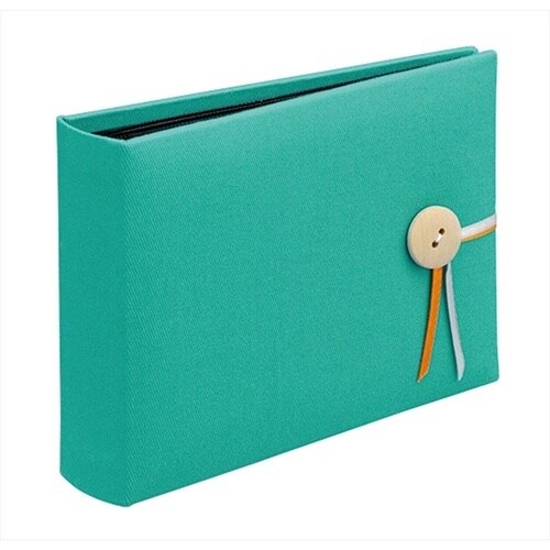 ナカバヤシ 雑貨ポケットアルバムL−40 ブルー