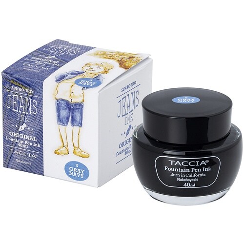 ナカバヤシ すなおいろジーンズインク水性染料40m