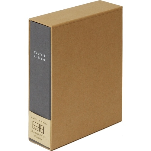 ナカバヤシ 折り畳みポケット クロス L判2X2