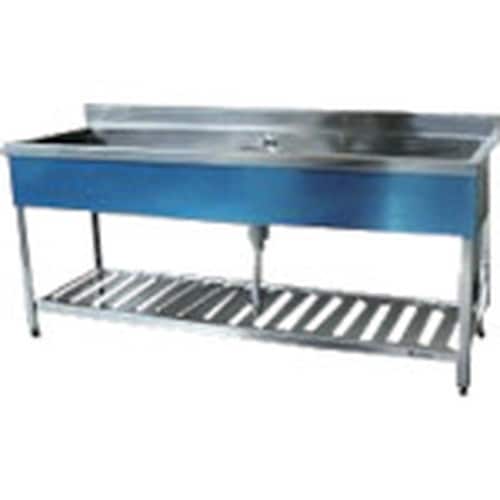 アズマ 一槽シンク(ホース付) 1800×600×