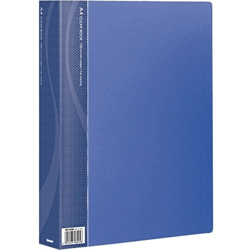 ナカバヤシ クリアブック/ベーシックカラーA4判1