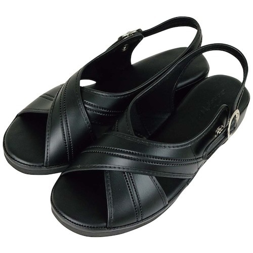 EBM オフィスサンダル TZL−12 ブラック