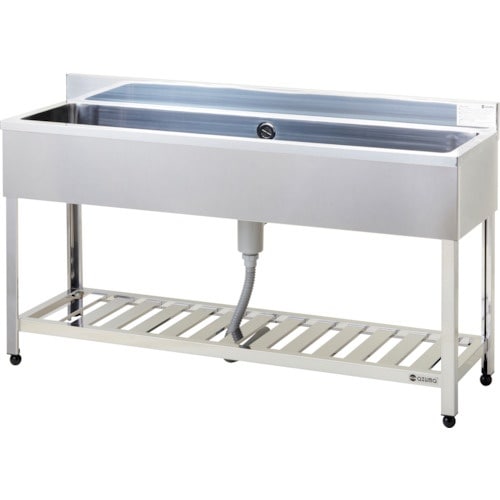 アズマ 一槽シンク(ホース付) 1500×450×