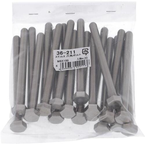 OHSATO ステン 六角ボルト M8X100(2