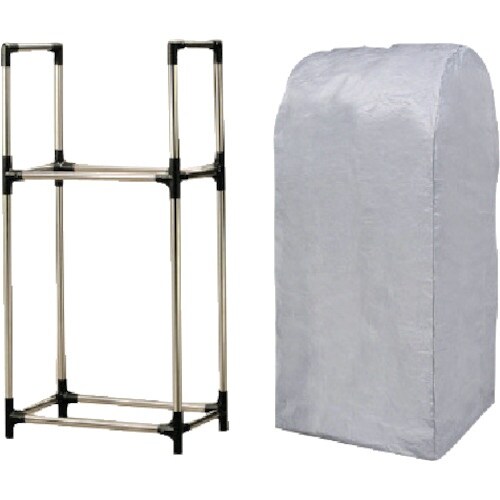 IRIS 204565 ステンレス製タイヤラック(