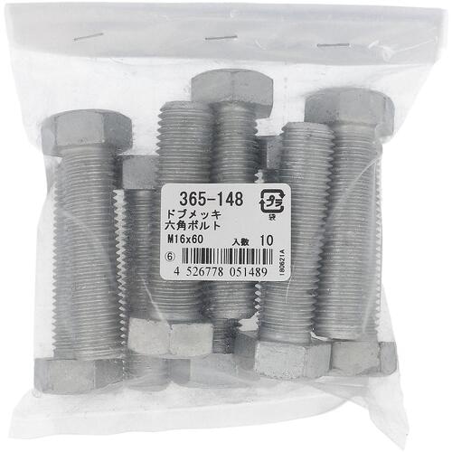 OHSATO ドブ 六角ボルト M16X60(10