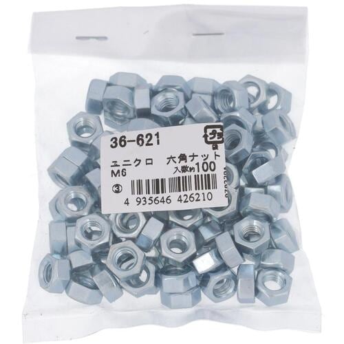 OHSATO ユニクロ 六角ナット M6(100)