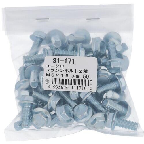 OHSATO ユニクロ フランジボルト(2種)M6