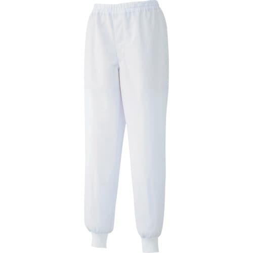 ミドリ安全 白衣スラックス 男性用 ホワイト M