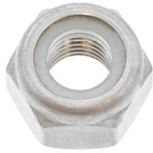 SUNCO 三価ホワイト ナイロンナット 1種 M