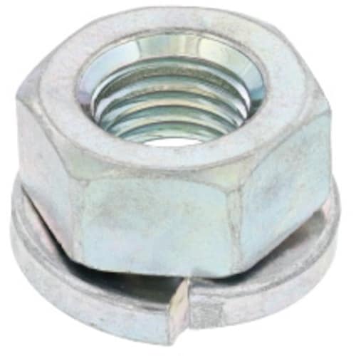 SUNCO 三価ホワイト スプリングナット 細目