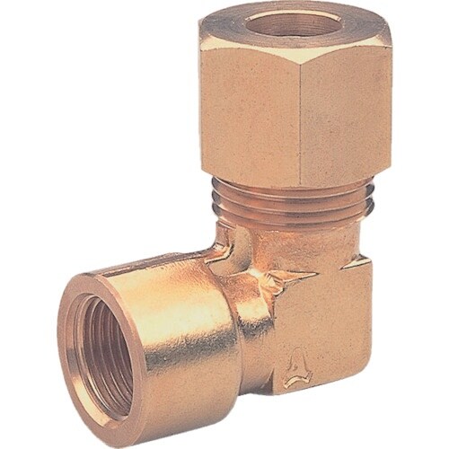 ASOH 内ネジリングエルボ PT1/4×Φ10