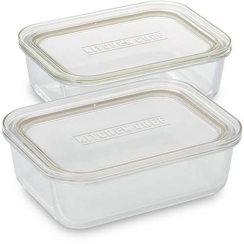 IRIS 576903 耐熱ガラス容器 2点セット