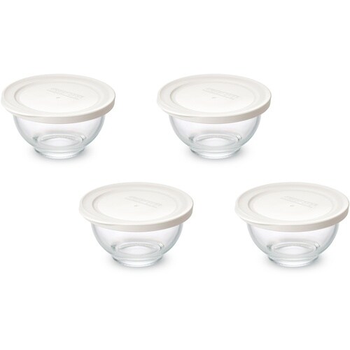 IRIS 574557 耐熱ガラスボウル 4点セッ