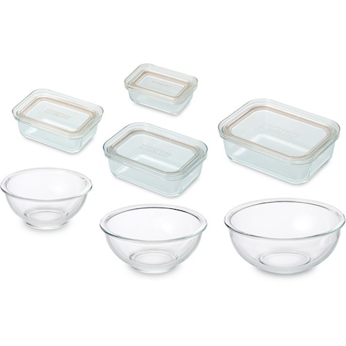 IRIS 574565 耐熱ガラス容器 7点セット