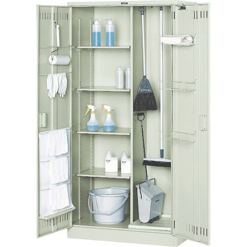 TRUSCO 掃除用具ケース 両開型 W880XD