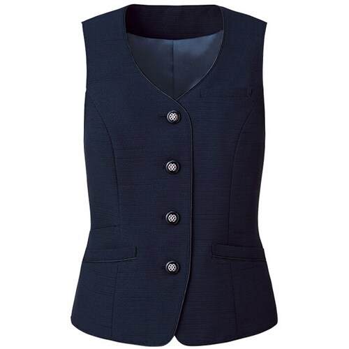 GROW グログラン・ツイードベストネイビー系17