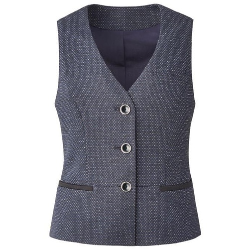 GROW フェリシア・ニットベストネイビー系13