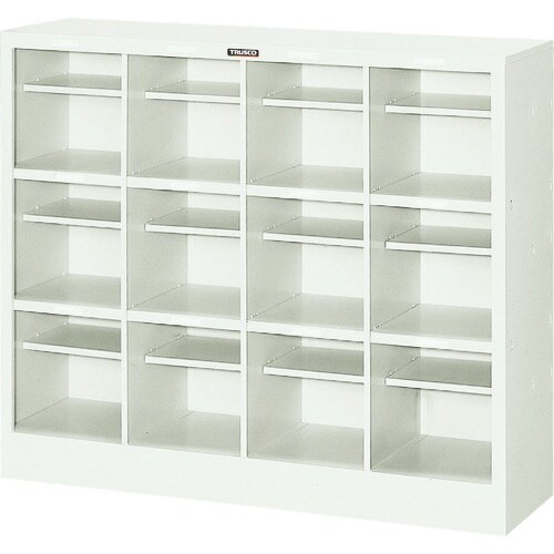 TRUSCO オープンシューズケース 12人用 1