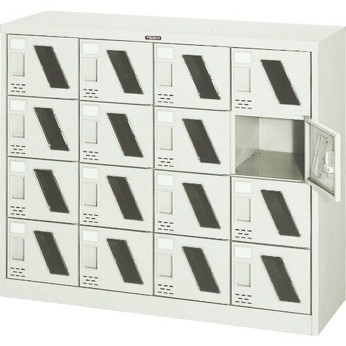 TRUSCO シューズケース 16人用 1050X