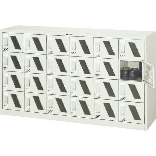 TRUSCO シューズケース 24人用 1552X