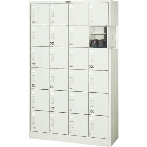 TRUSCO シューズケース 24人用 1050X