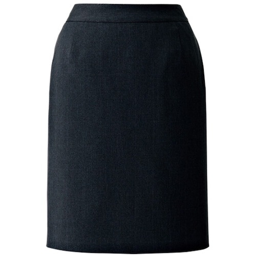 GROW シャドーチェックタイトスカート紺系13