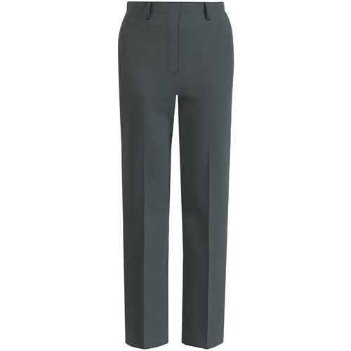 GROW 杢ドット・ニットパンツグレー系15