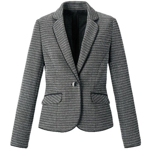 GROW ブークレーニットジャケット黒系05