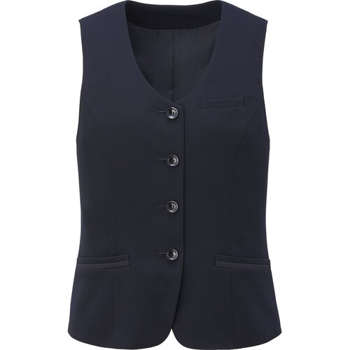 GROW プルミエ・ニットベスト紺17