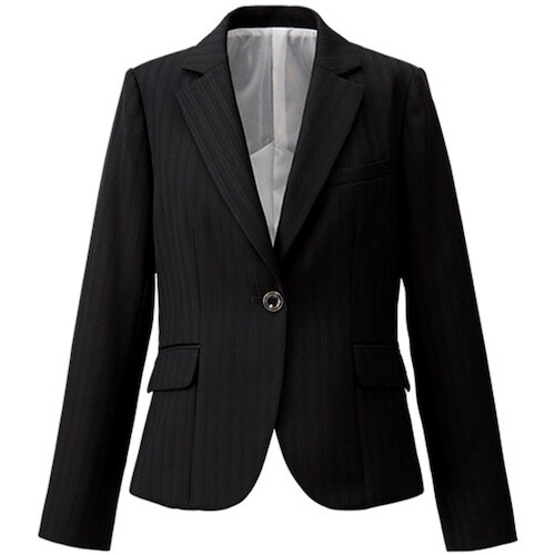 GROW グロッシーストライプジャケット黒系17