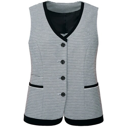 GROW ミックス・サマーニットベストグレー系17