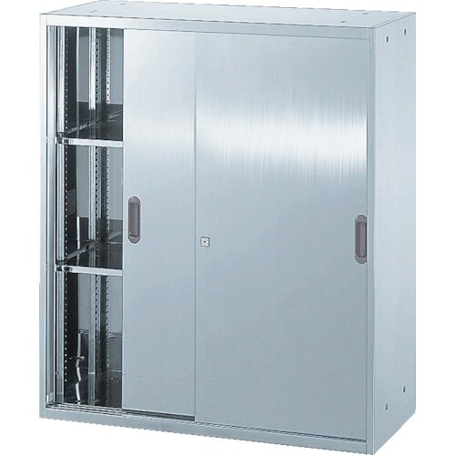 TRUSCO ステンレス保管庫(D500) 引違
