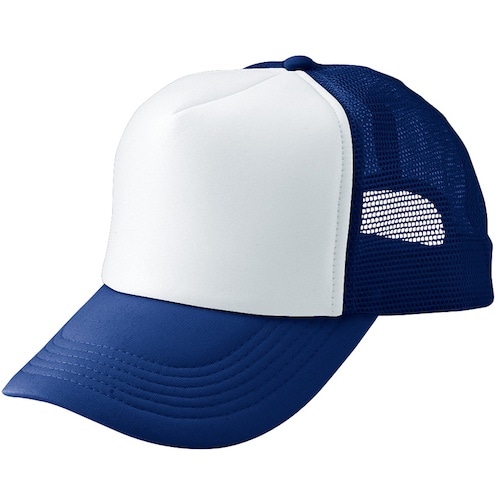 アイトス アメリカンメッシュキャップブルー