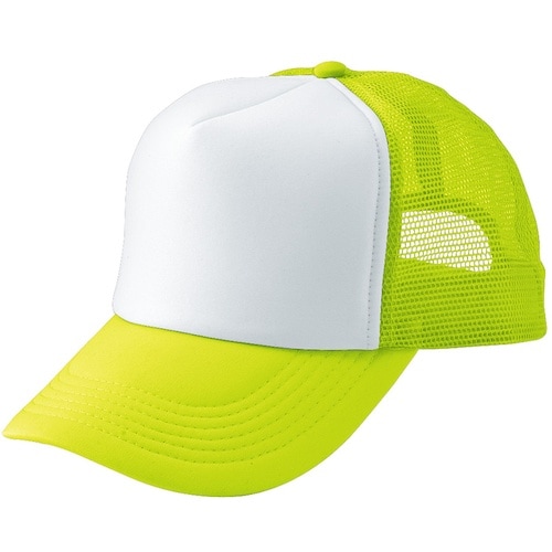 アイトス アメリカンメッシュキャップFイエロー