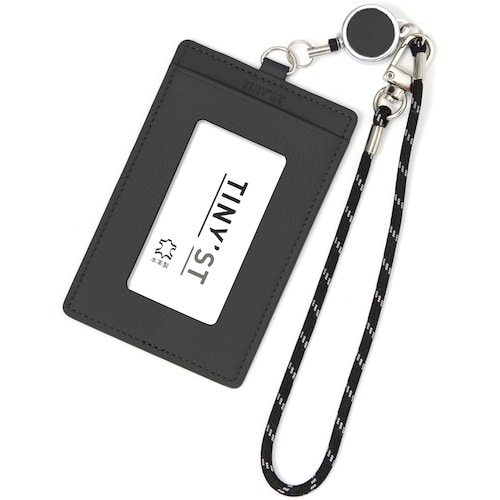 レイメイ タイニストリール付パスケースブラック