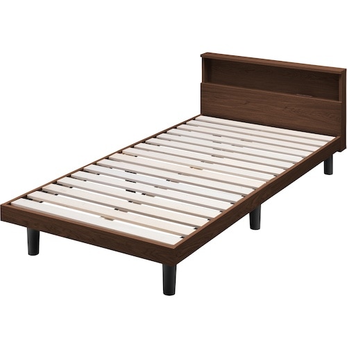 IRIS 103726 すのこベッドS ブラウン