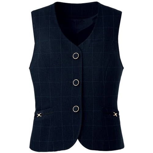 GROW シャドーペンベスト紺系17