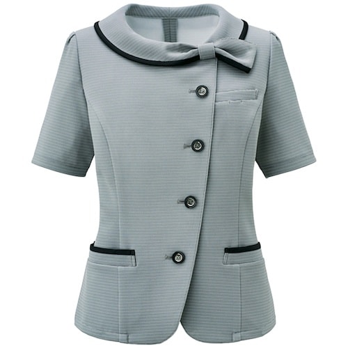 GROW ソアロン・ボーダーニットオーバーブラウス