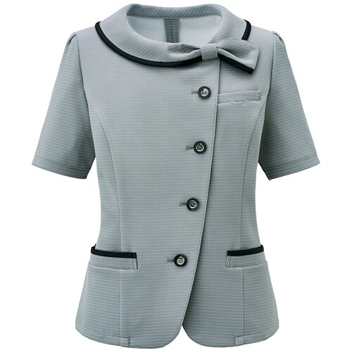 GROW ソアロン・ボーダーニットオーバーブラウス